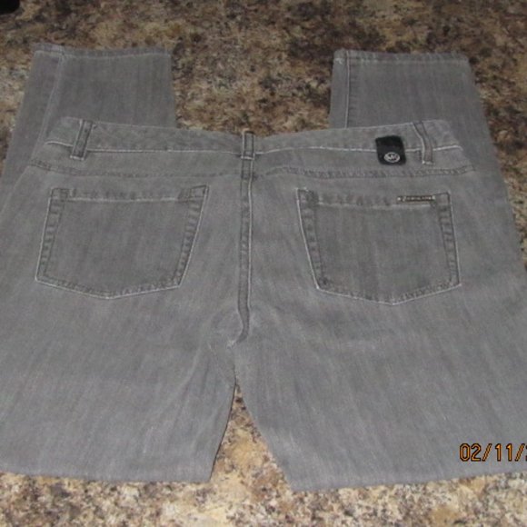 Women's Michael Kors Gray Skinny Jeans Size 6 EUC - Picture 4 of 9